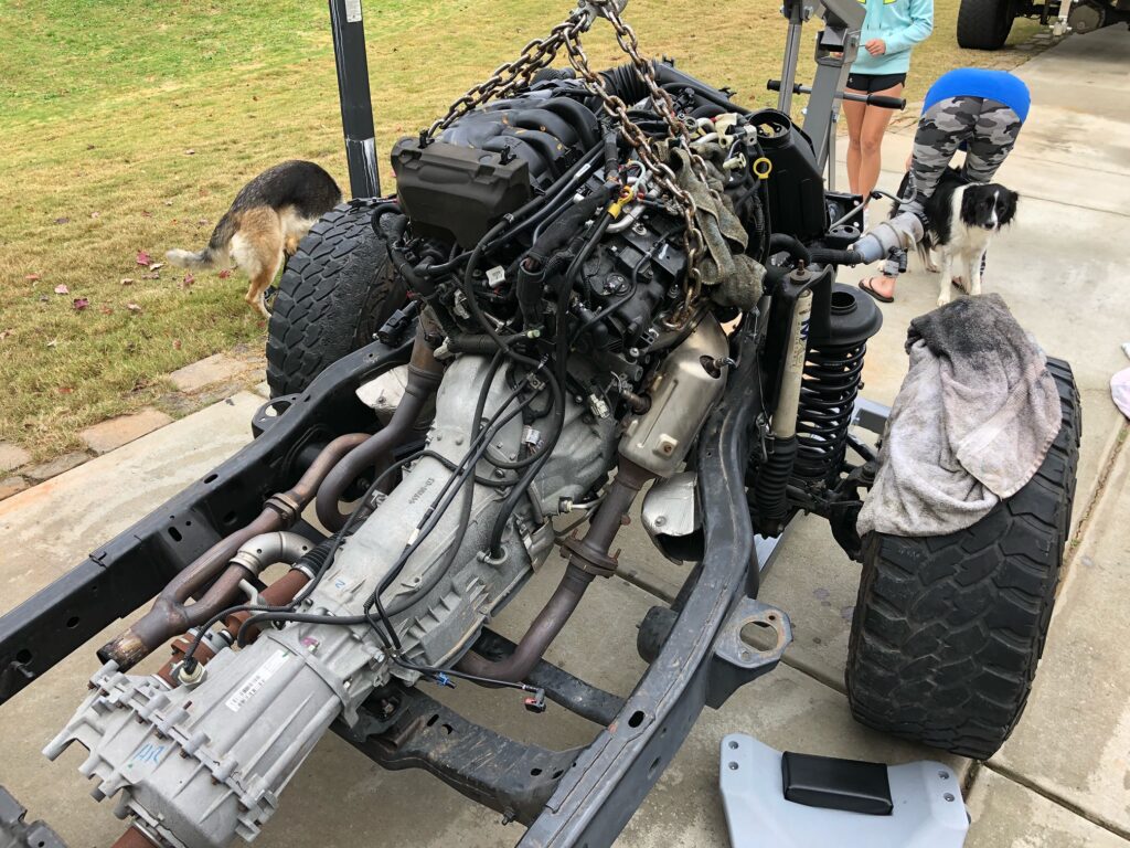 Jeep Engine Rebuild